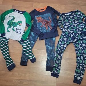 Boys long sleeve jammie sets